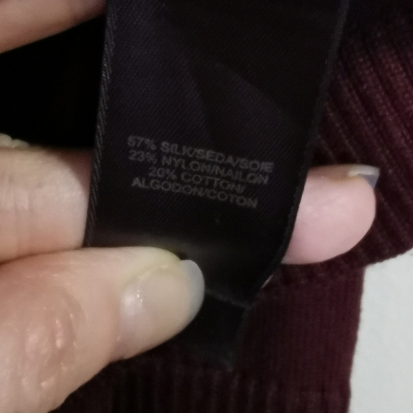 Silk cardigan  size M - Picture 4 of 7